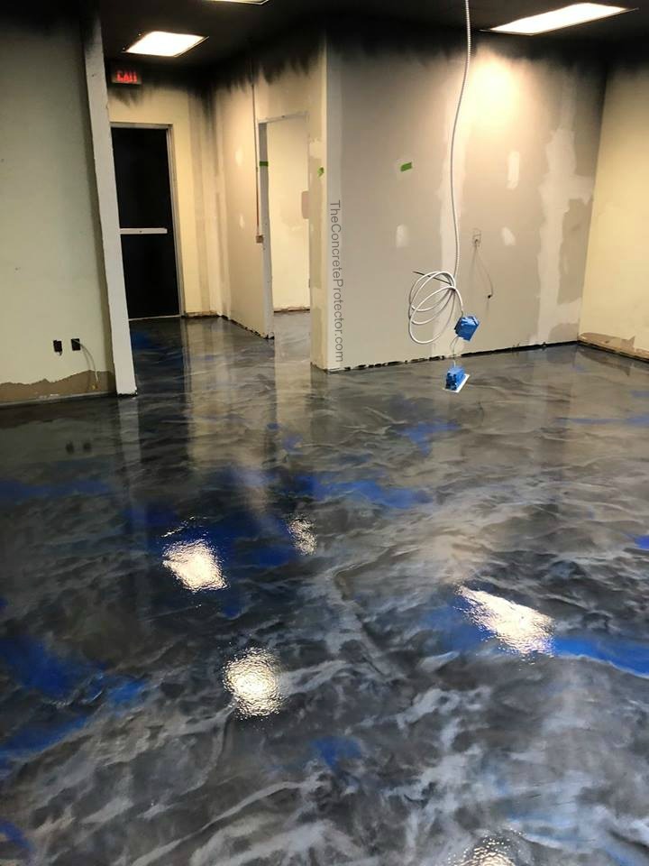 Metallic Epoxy Floor Metallic Epoxy Floor