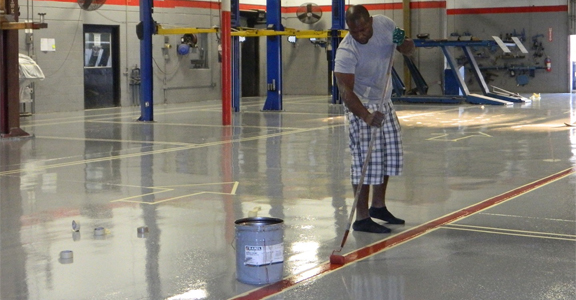 Garage Floor Coating Tulsa